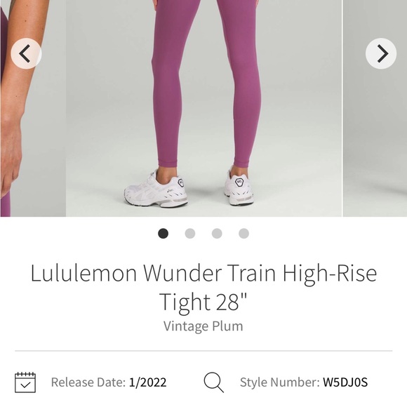 lululemon athletica Pants - Lululemon Wunder Train High Rise Tights